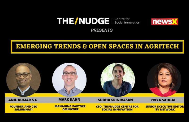 ‘Emerging Trends & Open Spaces in Agritech’: The/Nudge Centre for Social Innovation presents riveting discussion on farmer-centric innovation